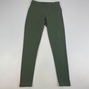 Prana Womens Size XS Leggings Ankle Green Athletic Gym *Read